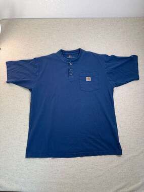 Carhartt K84 Short Sleeve Henley Pocket